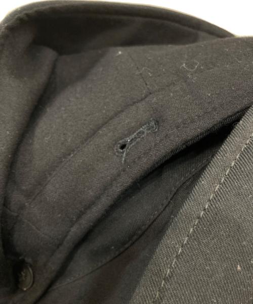 BALENCIAGA（バレンシアガ）BALENCIAGA (バレンシアガ) フード付比翼ジャケット ブラック サイズ:46の古着・服飾アイテム