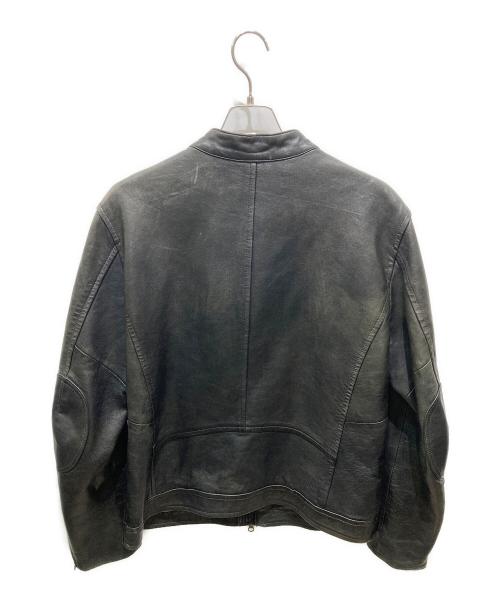 BANANA REPUBLIC（バナナリパブリック）BANANA REPUBLIC (バナナリパブリック) レザージャケット ブラック サイズ:XLの古着・服飾アイテム