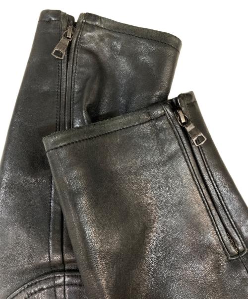 BANANA REPUBLIC（バナナリパブリック）BANANA REPUBLIC (バナナリパブリック) レザージャケット ブラック サイズ:XLの古着・服飾アイテム