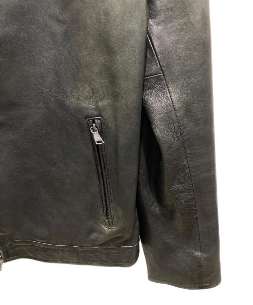 BANANA REPUBLIC（バナナリパブリック）BANANA REPUBLIC (バナナリパブリック) レザージャケット ブラック サイズ:XLの古着・服飾アイテム