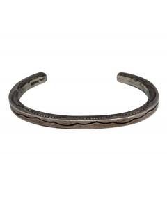 中古・古着通販】CII MEXICO (Cllメキシコ) シルバーカフバングル