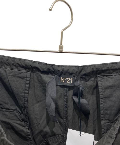 N°21 numero ventuno（ヌメロヴェントゥーノ）N°21 NUMERO VENTUNO (ヌメロヴェントゥーノ) 5B PANTALONE TESSUTO ブラック サイズ:46の古着・服飾アイテム