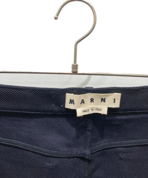 MARNI（マルニ）MARNI (マルニ) ドッキングパンツ ネイビー サイズ:31の古着・服飾アイテム