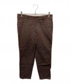 tricot COMME des GARCONSトリココムデギャルソン）の古着「ストライプパンツ」｜ブラウン