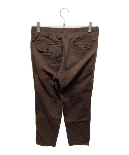 tricot COMME des GARCONS（トリココムデギャルソン）tricot COMME des GARCONS (トリココムデギャルソン) ストライプパンツ ブラウン サイズ:Sの古着・服飾アイテム