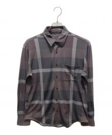 BLACK LABEL CRESTBRIDGE（ブラックレーベル クレストブリッジ）の古着「チェックシャツ」｜ブラウン