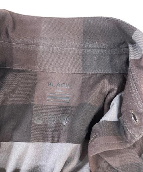 BLACK LABEL CRESTBRIDGE（ブラックレーベル クレストブリッジ）BLACK LABEL CRESTBRIDGE (ブラックレーベル クレストブリッジ) チェックシャツ ブラウン サイズ:Ｍの古着・服飾アイテム