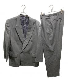 Y's for men（ワイズフォーメン）の古着「ダブルジャケットセットアップ」｜グレー
