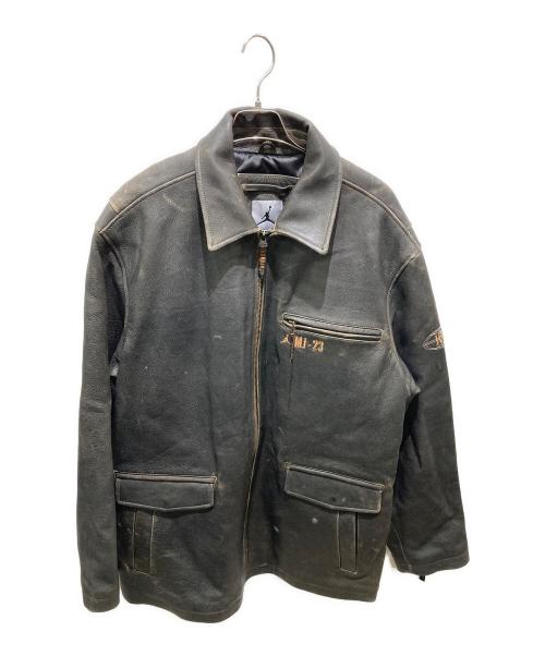 JORDAN（ジョーダン）JORDAN (ジョーダン) レザーコート ブラック サイズ:XLの古着・服飾アイテム