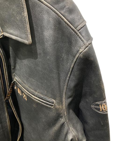 JORDAN（ジョーダン）JORDAN (ジョーダン) レザーコート ブラック サイズ:XLの古着・服飾アイテム