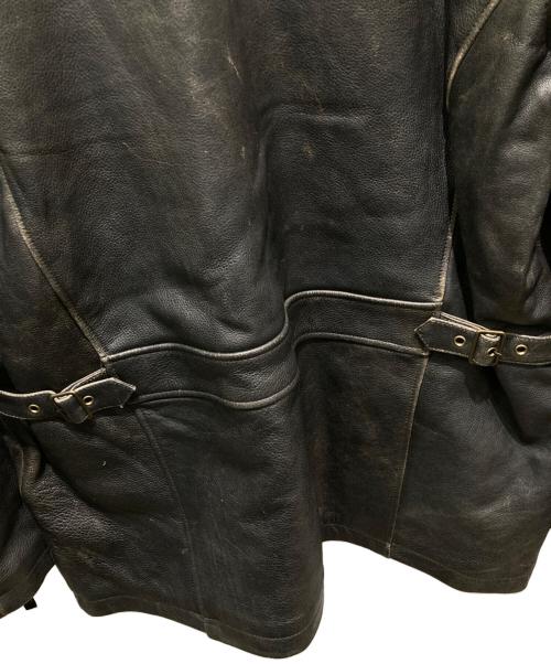 JORDAN（ジョーダン）JORDAN (ジョーダン) レザーコート ブラック サイズ:XLの古着・服飾アイテム