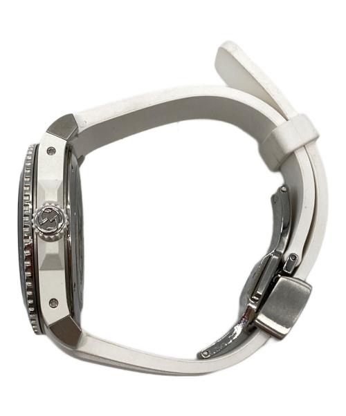 GUCCI（グッチ）GUCCI (グッチ) DIVEウォッチ ホワイトの古着・服飾アイテム