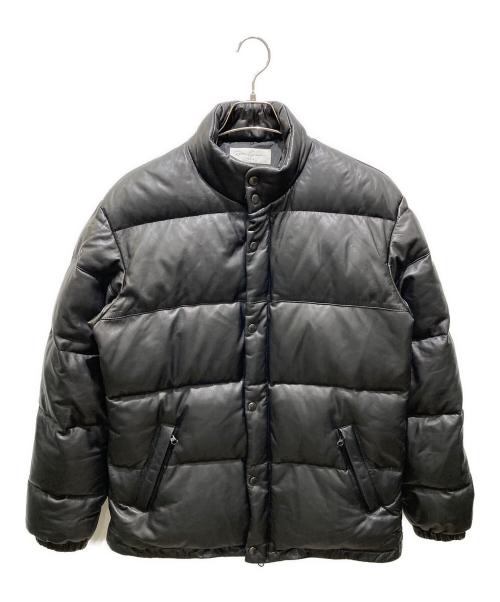 Retro Grade（レトログレード）Retro Grade (レトログレード) ラムレザーダウンジャケット ブラック サイズ:XLの古着・服飾アイテム