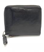 AVIREXアヴィレックス）の古着「BEIDE ラウンド財布」｜ブラック