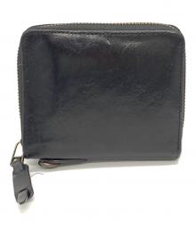 AVIREX（アヴィレックス）の古着「BEIDE ラウンド財布」｜ブラック