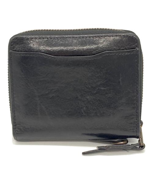 AVIREX（アヴィレックス）AVIREX (アヴィレックス) BEIDE ラウンド財布 ブラックの古着・服飾アイテム