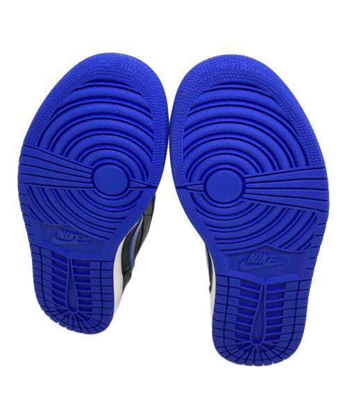 NIKE（ナイキ）NIKE (ナイキ) AIR JORDAN 1 MID　エア ジョーダン 1 ミッド ブルー×ブラック サイズ:26.5の古着・服飾アイテム