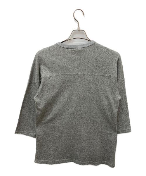 stussy（ステューシー）stussy (ステューシー) フットボールTシャツ グレー サイズ:Sの古着・服飾アイテム