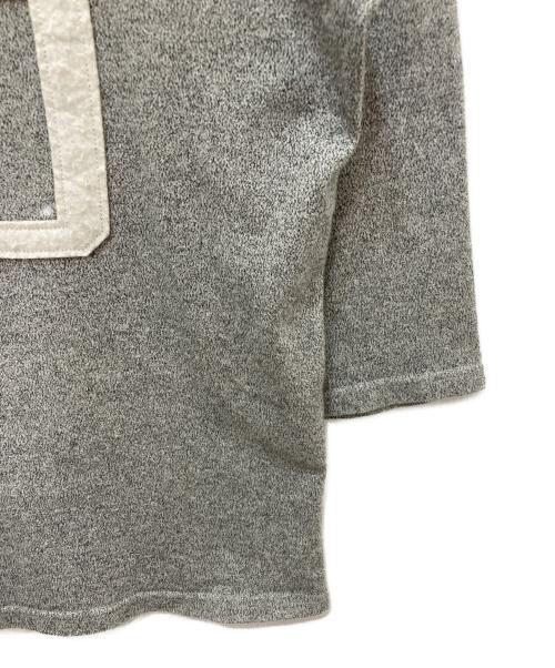 stussy（ステューシー）stussy (ステューシー) フットボールTシャツ グレー サイズ:Sの古着・服飾アイテム