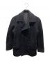 NAVAL CLOTHING FACTORY（ナバル クロージングファクトリー）の古着「ウールPコート」｜ブラック