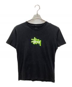 中古・古着通販】stussy (ステューシー) ロゴプリント半袖Tシャツ