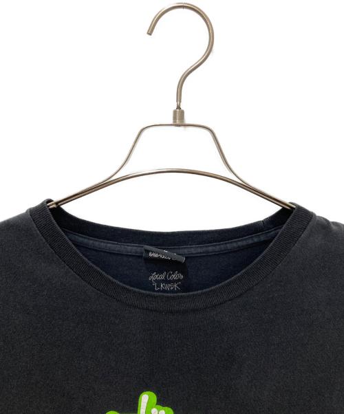 stussy（ステューシー）stussy (ステューシー) ロゴプリント半袖Tシャツ ブラック サイズ:Ｍの古着・服飾アイテム
