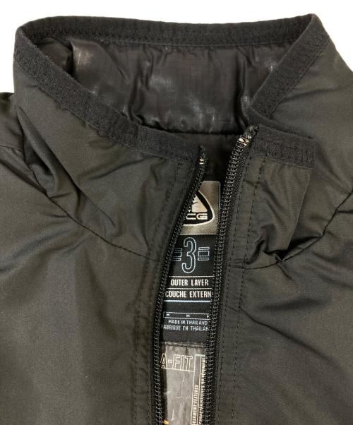 NIKE ACG（ナイキエーシージー）NIKE ACG (ナイキエーシージー) 中綿アノラックジャケット ブラック サイズ:Mの古着・服飾アイテム