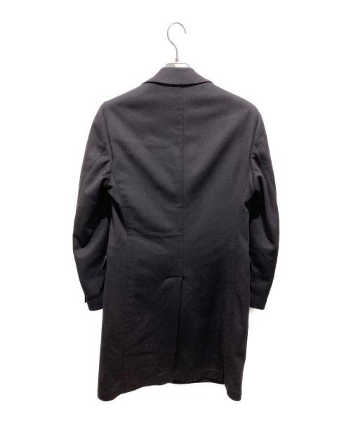 LARDINI（ラルディーニ）LARDINI (ラルディーニ) メルトンチェスターコート　Melton Chester Coat ネイビー サイズ:46の古着・服飾アイテム