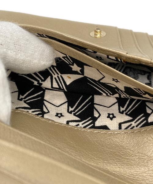 ANNA SUI（アナスイ）ANNA SUI (アナスイ) がま口2つ折り財布 ベージュの古着・服飾アイテム