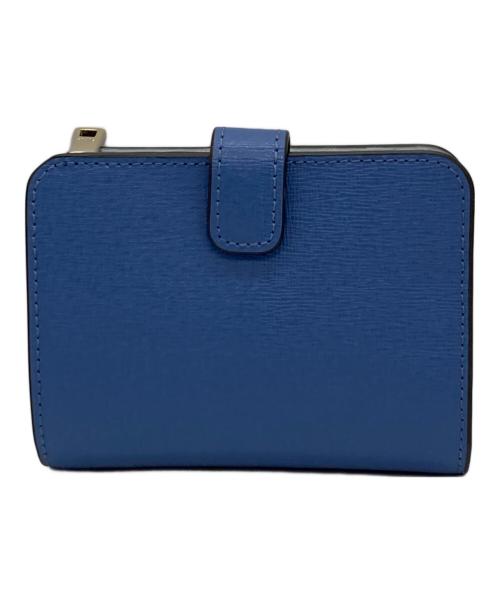FURLA（フルラ）FURLA (フルラ) バビロン/2つ折り財布 ブルーの古着・服飾アイテム