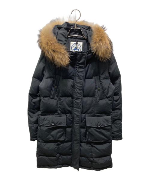 JOTT（ジョット）JOTT (ジョット) ダウンコート ブラック サイズ:Lの古着・服飾アイテム