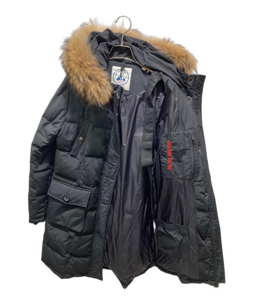 JOTT（ジョット）JOTT (ジョット) ダウンコート ブラック サイズ:Lの古着・服飾アイテム