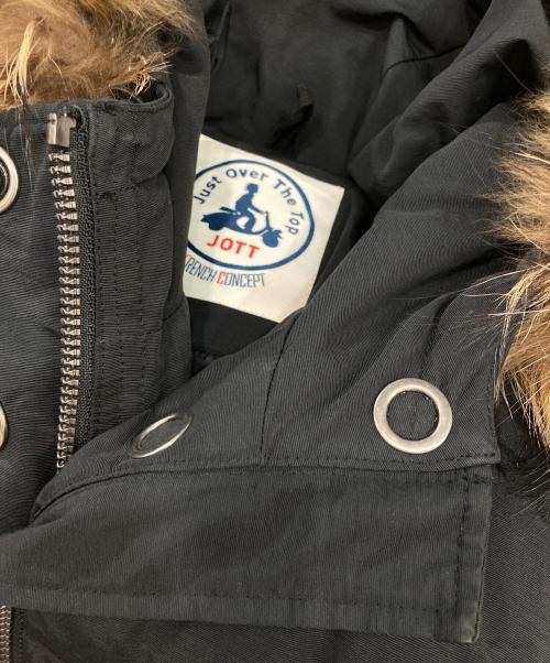 JOTT（ジョット）JOTT (ジョット) ダウンコート ブラック サイズ:Lの古着・服飾アイテム