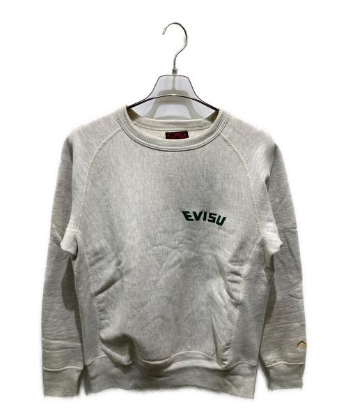 EVISU（エヴィス）EVISU (エヴィス) カモメプリントスウェット グレー サイズ:40の古着・服飾アイテム