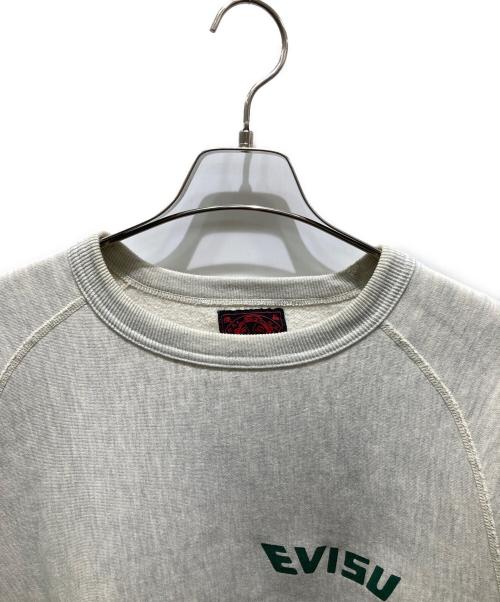 EVISU（エヴィス）EVISU (エヴィス) カモメプリントスウェット グレー サイズ:40の古着・服飾アイテム