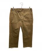 RRLダブルアールエル）の古着「ストレートチノパンツ」｜ブラウン