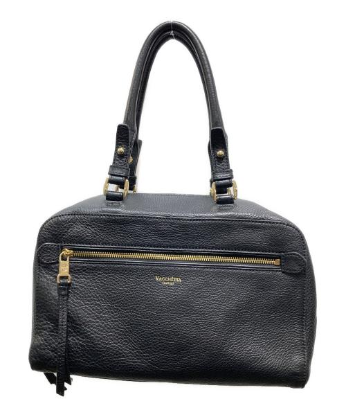 VACCHETTA TOPKAPI（ヴァケッタ トプカピ）Vacchetta TOPKAPI (ヴァケッタ トプカピ) ミニボストンバッグ ブラックの古着・服飾アイテム