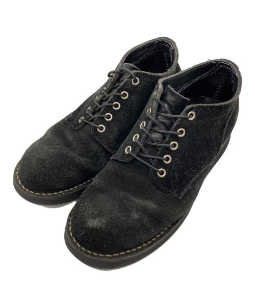 HATHORN（ハソーン）HATHORN (ハソーン) オックスフォードブーツ ブラック サイズ:8 1/2の古着・服飾アイテム