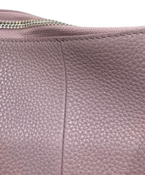 COLE HAAN（コールハーン）COLE HAAN (コールハーン) レザーショルダーバッグ ピンクの古着・服飾アイテム