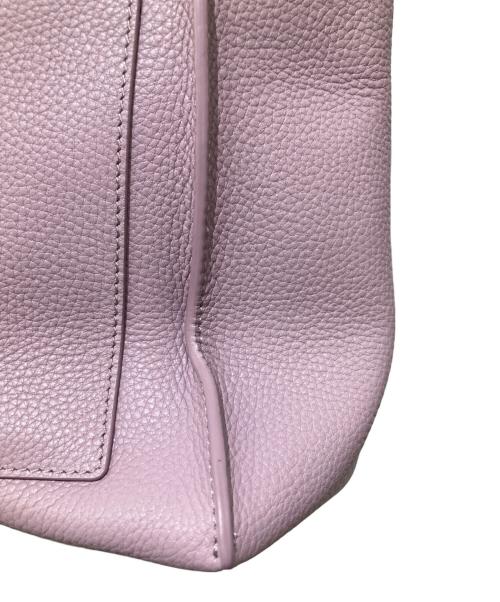 COLE HAAN（コールハーン）COLE HAAN (コールハーン) レザーショルダーバッグ ピンクの古着・服飾アイテム