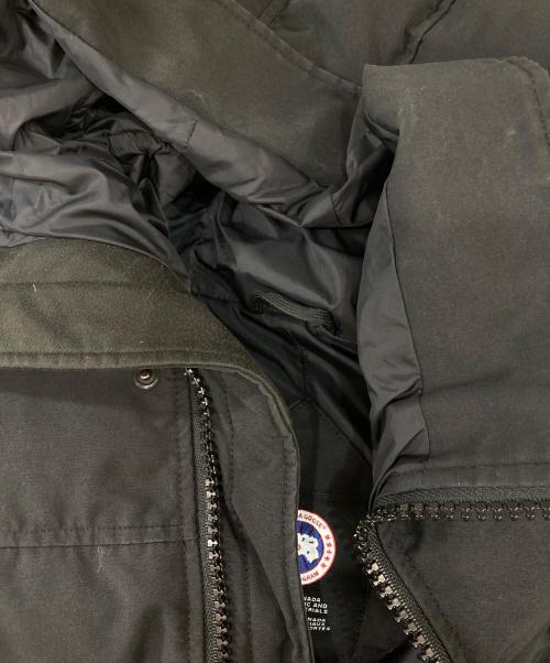 CANADA GOOSE（カナダグース）CANADA GOOSE (カナダグース) MacMillan Parka Fusion Fit Heritage　マクミランパーカー フュージョンフィットヘリテージ ブラック サイズ:Lの古着・服飾アイテム