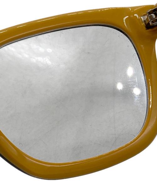 MONCLER（モンクレール）MONCLER (モンクレール) バイカラーサングラス ブラック×イエロー サイズ:51□21の古着・服飾アイテム