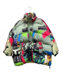 DIESEL（ディーゼル）の古着「グラフィック中綿ジャケット W-EMMICK」｜マルチカラー