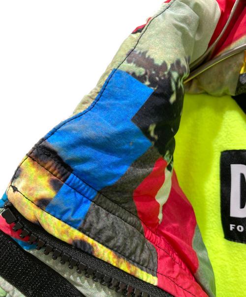 DIESEL（ディーゼル）DIESEL (ディーゼル) グラフィック中綿ジャケット W-EMMICK マルチカラー サイズ:XXSの古着・服飾アイテム