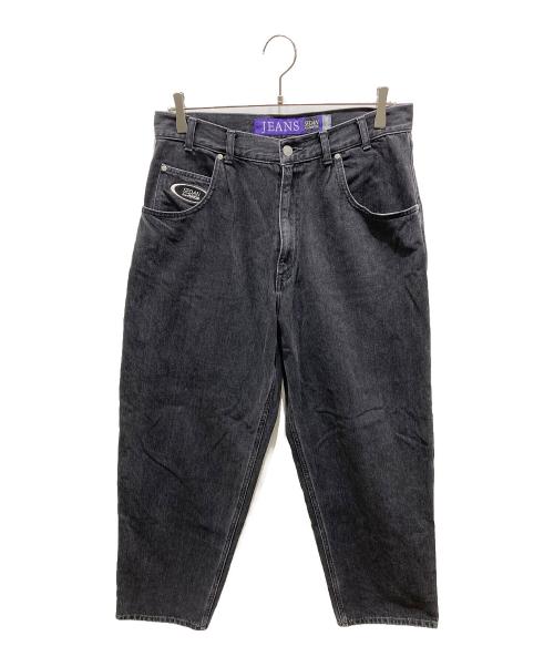 SEDAN ALL-PURPOSE（セダンオールパーパス）SEDAN ALL-PURPOSE (セダンオールパーパス) 23FW Oval Logo Denim Pant ブラック サイズ:Mの古着・服飾アイテム