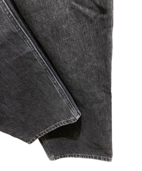 SEDAN ALL-PURPOSE（セダンオールパーパス）SEDAN ALL-PURPOSE (セダンオールパーパス) 23FW Oval Logo Denim Pant ブラック サイズ:Mの古着・服飾アイテム