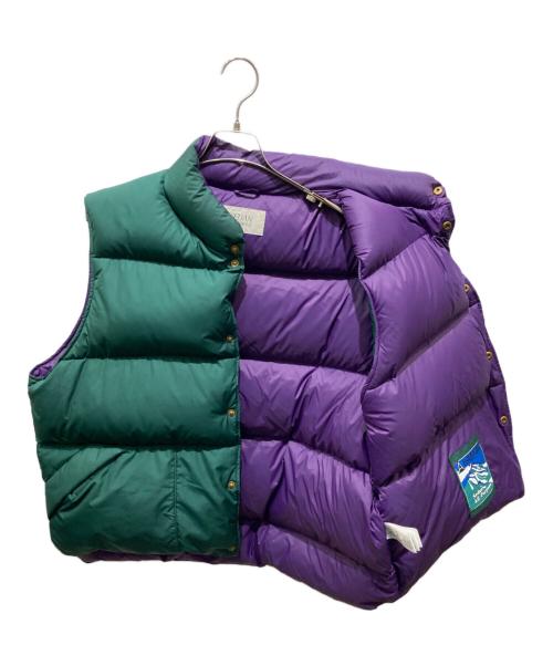 SEDAN ALL-PURPOSE（セダンオールパーパス）SEDAN ALL-PURPOSE (セダンオールパーパス) Classic Down Vest グリーン サイズ:Lの古着・服飾アイテム