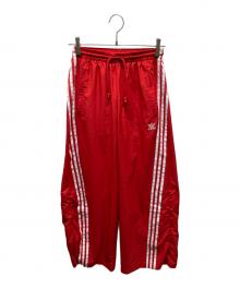 adidas（アディダス）の古着「Adilenium Oversized Track Pants」｜レッド