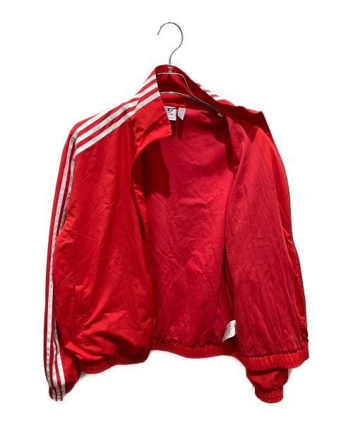 adidas（アディダス）adidas (アディダス) ADILENIUM オーバーサイズ トラックトップ レッド サイズ:XSの古着・服飾アイテム