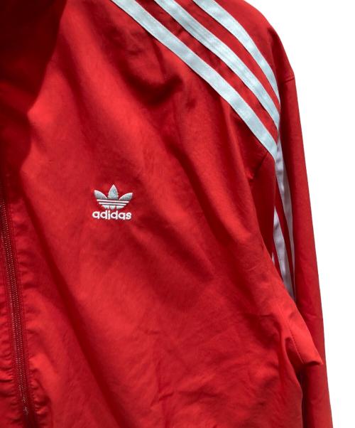 adidas（アディダス）adidas (アディダス) ADILENIUM オーバーサイズ トラックトップ レッド サイズ:XSの古着・服飾アイテム